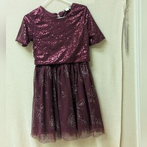 Knit Works Babydoll Dress with Short Sleeve Top